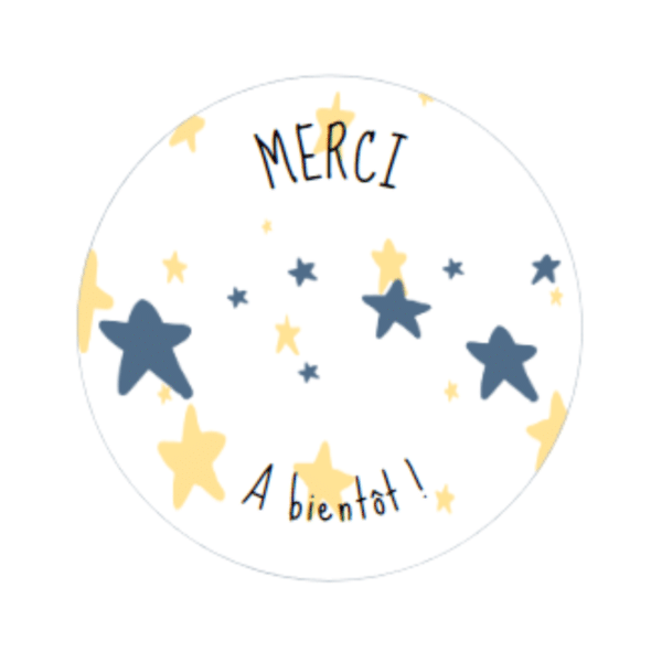 Étiquettes autocollantes, étiquettes adhésives festives, emballage cadeaux, sticker emballage commande